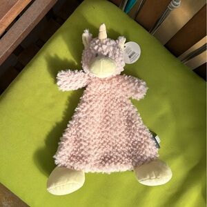 DEMDACO “Wendy” Unicorn Rattle Blankie